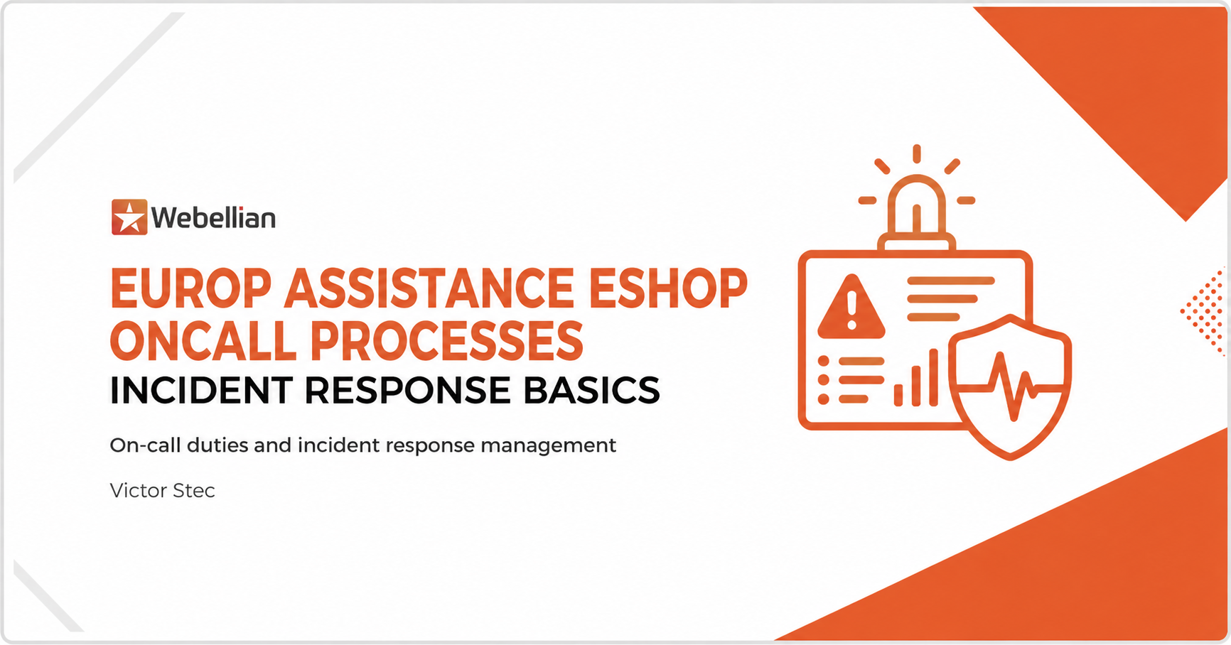 Eshop onCall processes intro EA003